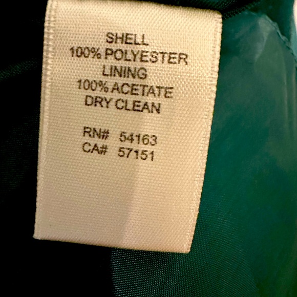 Eliza J Deep Green Off-the-Shoulder Evening/Holiday Gown, Size 10 - Picture 11 of 11